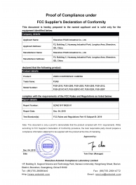 U200 Series-FCC Certification